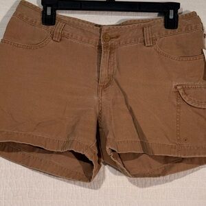 The North Face Women's Tan Cargo Shorts